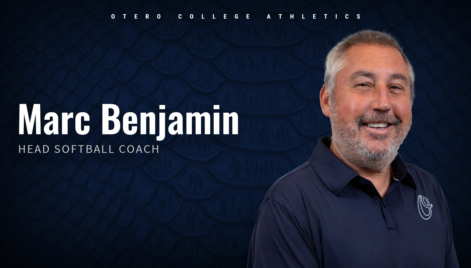 Marc Benjamin Announced as Otero College Head Softball Coach